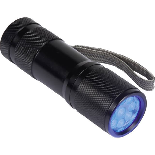 Velleman UV-9 UV-LED lampa Ficklampa batteri 58 g