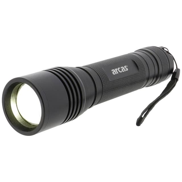 Arcas 18W Zoom High Power LED Ficklampa batteri 1600 lm