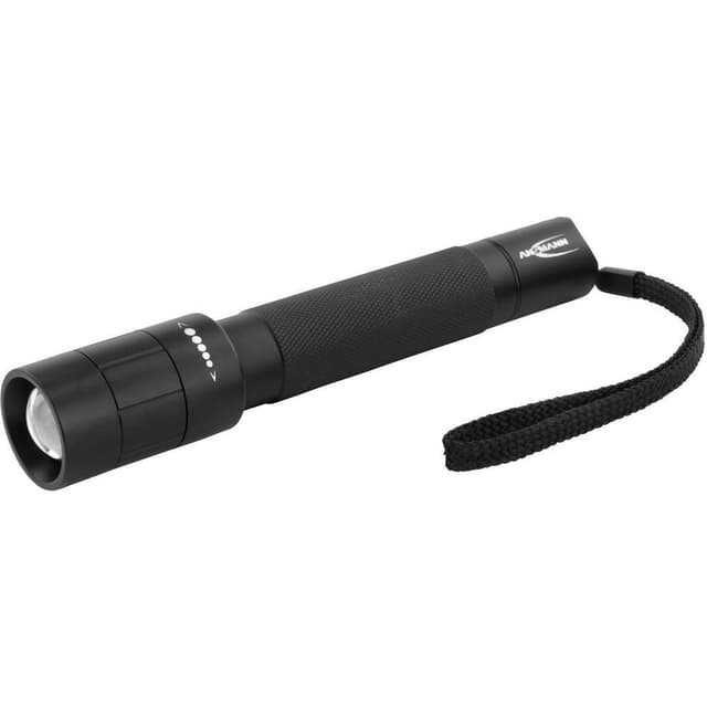 Ansmann M200F LED Ficklampa med bältesclip, med handrem