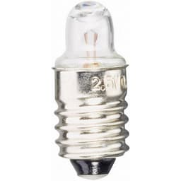 Barthelme 00633730 Lommelygte pære 3.70 V 1.11 W Sokkeltype E10 Klar 1 stk