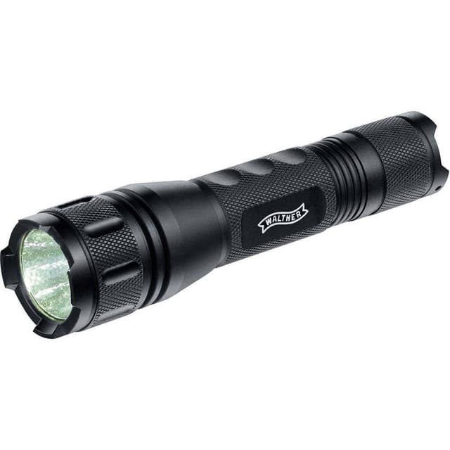 Walther Tactical XT2 LED Ficklampa med handrem batteri