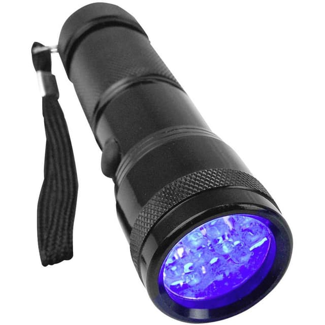 Berger & Schröter UV 395-400 nm UV-LED lampa Ficklampa
