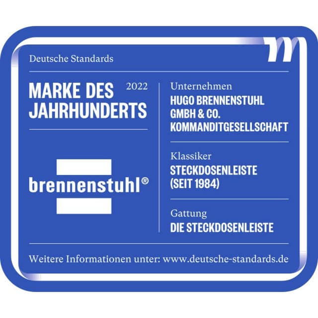 Brennenstuhl 1256000698 Grenuttag med