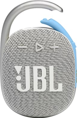 JBL Clip 4 Eco bærbar høyttaler (hvit)