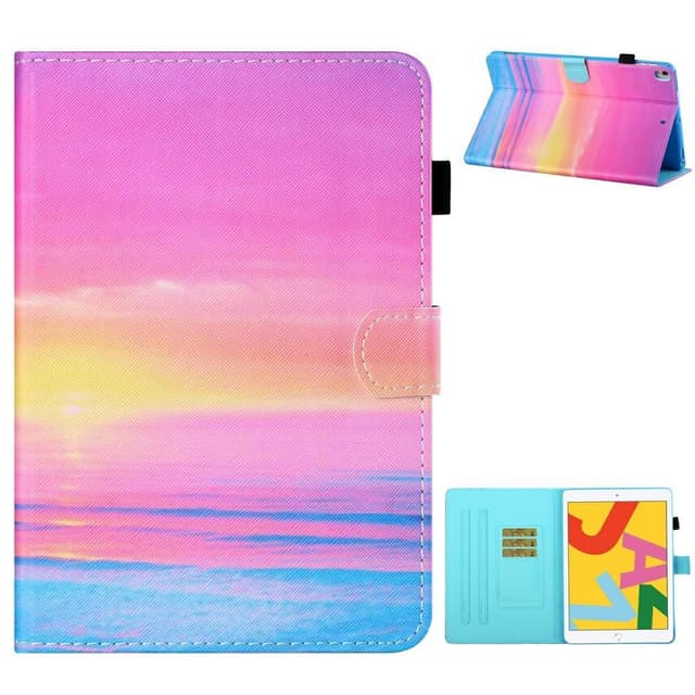 Till iPad 10.2 (2021)/(2020)/(2019) Vikbart fodral, ställ - Sunset