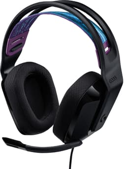 Logitech G335 gaming headset (sort)