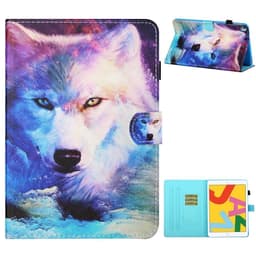 iPadille 10.2 (2021)/(2020)/(2019) Tabletin suojakotelo - Wolf