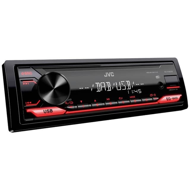 JVC KD-X182DB Bilstereo Anslutning för