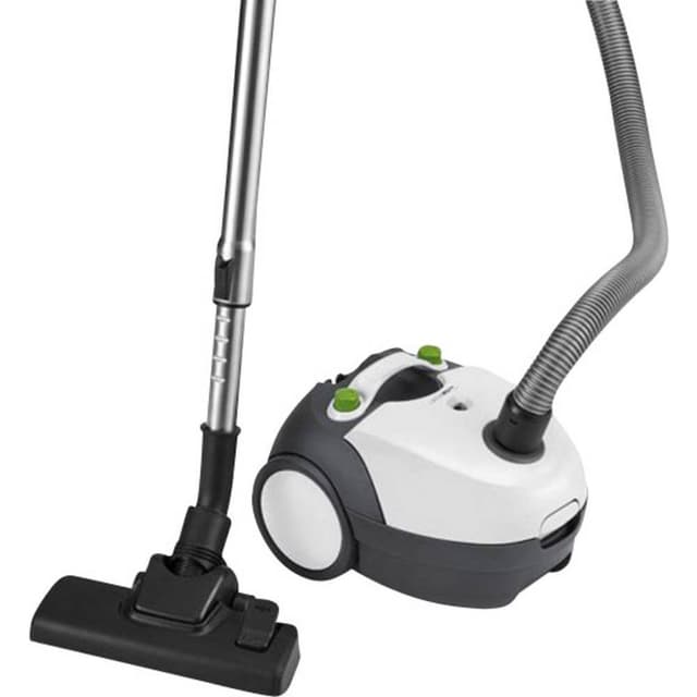 Clatronic BS 1300 Dammsugare med påse 700 W Vit, Grå