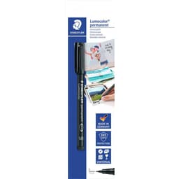 Staedtler Permanent bläckpenna Lumocolor Svart