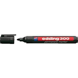 Edding Permanent bläckpenna edding 300 Svart