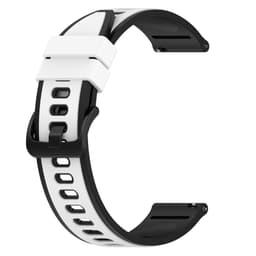 Kellon hihna silikonia Monivärinen 20 mm Samsung Galaxy Watch 5/5 Pro/4 40 mm/3 41 mm/Gear Sport/S2 Classic, Huawei Watch GT3/GT2, Honor Watch SE, Huami Amazfit GTS 3/2E/2 Mini/GTS 2, Garmin