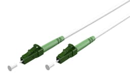 Lyslederkabel (FTTH), Singlemode (OS2) White, hvid (Simplex), 5 m