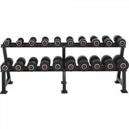 Gorilla Sports Hantler og manualstativ - 325 kg
