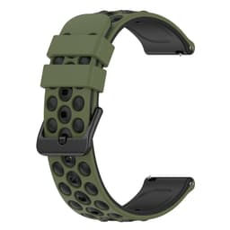 Klockarmband silikon Grønn 22 mm