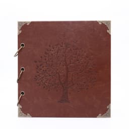 Retro Leaf Album 25 Sivu 10 tuumaa Ruskea
