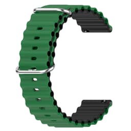 Klokkereim silikon Flerfarget 22 mm Samsung Galaxy Watch 3 45mm/Gear S3/S3 Classic/S3 Frontier, Huawei Watch GT Runner, Huami Amazfit GTR 3, Honor Watch GS 3, Garmin Venus 2, Fossil Gen