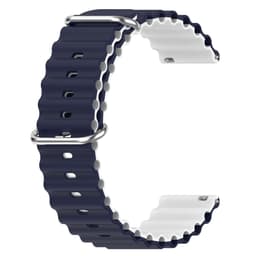 Kellon hihna silikonia Monivärinen 20 mm Samsung Galaxy Watch 5/5 Pro/4 40 mm 44 mm/Gear Sport, Huawei Watch GT3/GT2 42 mm, Honor Watch SE, Huami Amazfit GTS 3/GTS 2E/GTS 2 Mini/GTS 2, Garmin