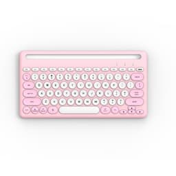 Trådløst tastatur 2.4G Wifi og Bluetooth Flerfarget