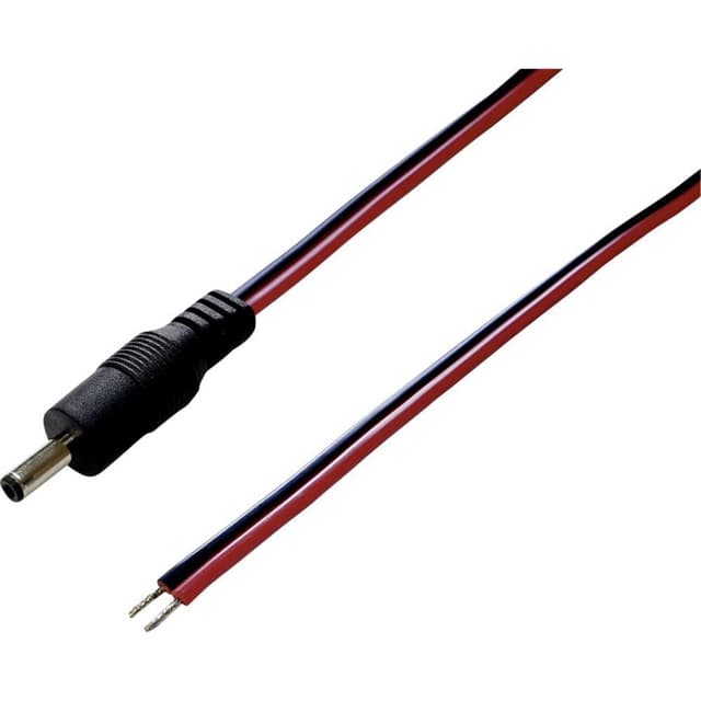 TRU COMPONENTS DC-kabel DC-stiftdon - Öppen ände 3.50