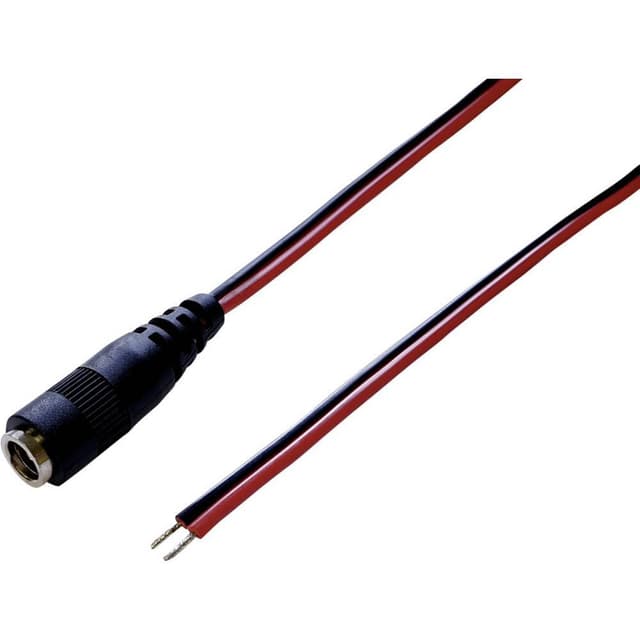 TRU COMPONENTS DC-kabel - 5.50 mm 2.50 mm 30.00 cm 1 st