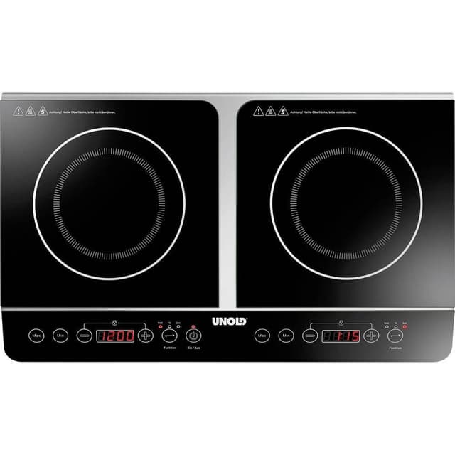 Unold Doppel Elegance 58175 Dobbelt-induktionskogeplade