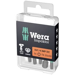 Wera Torx-Bit T 20 F 6.3 5 st