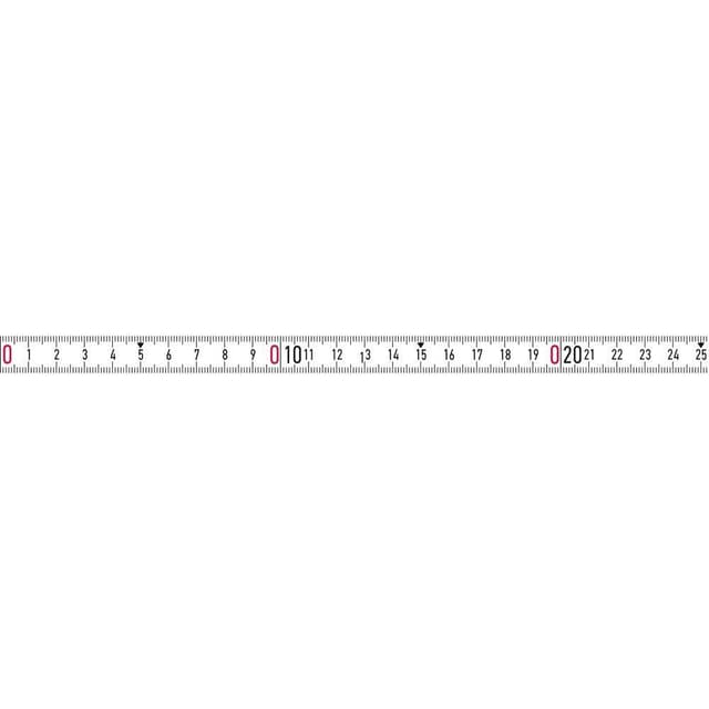 BMI VARIO 357004010LNR-SK Måttband 10 m Stål
