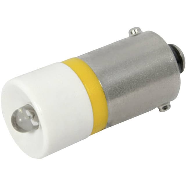 CML LED-signallampe BA9s Gul 230 V/AC 110 mcd 18606232