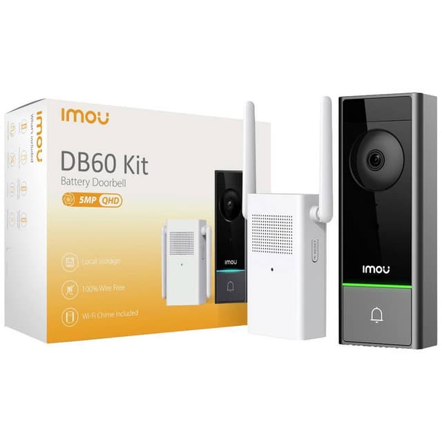 IMOU DB60/DS21-PEUR-imou Trådløs klokke 1 stk