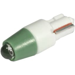 CML LED-signallampe W2 x 4,6d Grøn 24 V/DC, 24 V/AC