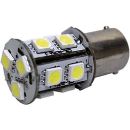 Eufab LED-signallampe BA15s 12 V 260 lm