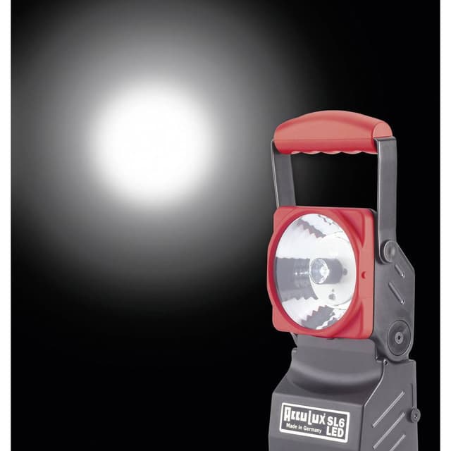 AccuLux LED (RGB) Batteridrevet håndholdt lampe SL6 LED