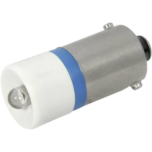 CML LED-signallampe BA9s Blå 12 V/DC, 12 V/AC 720 mcd