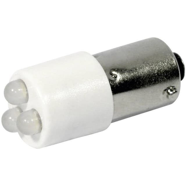 CML LED-signallampe BA9s Kølig hvid 24 V/DC, 24 V/AC