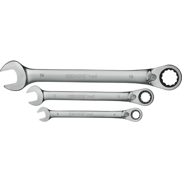 Käft-ringspärrnyckel-set 5 delar Gedore RED R07205005