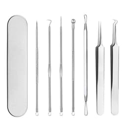Blackhead Remover Tools 7-delt Sølv
