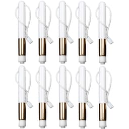 Lash Shampoo Brush Blackhead Brush 10-Pack Svart