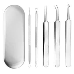 Set för pormaskborttagning 5 delar Silver