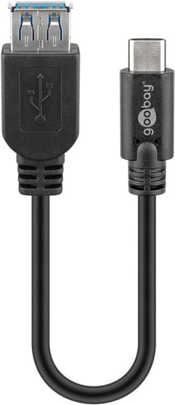 Synkroniser og lad Super Speed ​​​​USB-C™ til USB A 3.0 forlengelseskabel