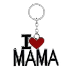 Nøkkelring ""I love Mama"" Flerfarget