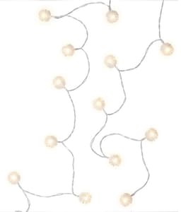 Goobay 20 LED ljusslinga ""Snöboll""