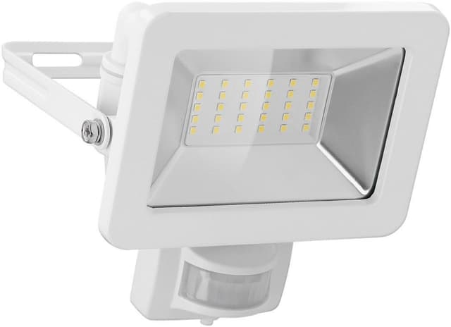 Goobay LED-spotlight for utendørs bruk, 30 W, med bevegelsesdetektor