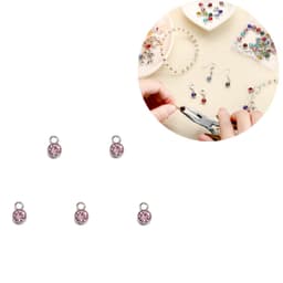 DIY anheng for smykkefremstilling 5-pak Rosa