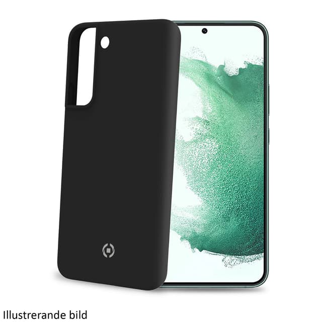 Celly Cromo Soft rubber case Galaxy S23+ 5G Svart
