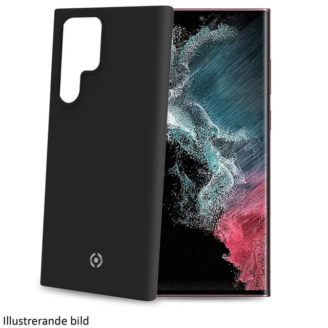 Celly Cromo Soft rubber case Galaxy S23 Ultra Sv