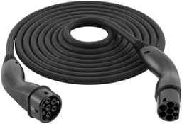 HELIX® laddkabel Typ 2, upp till 11 kW, m, svart