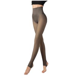 Falsk gjennomsiktig varm tights halvfot 0-10 ℃