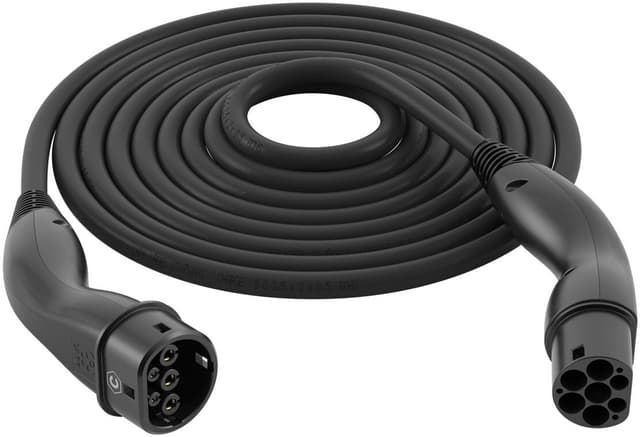 HELIX® ladekabel Type 2, opptil 7,4 kW, m, sort