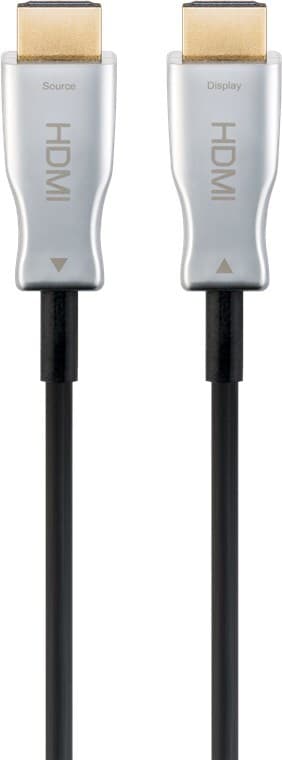Goobay Høyhastighets hybrid optisk HDMI™-kabel med Ethernet (AOC)